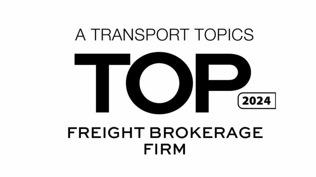 Kirsch Transportation Services Inc. ranked among the top 100 freight brokerage firms by Transport Topics 2024.